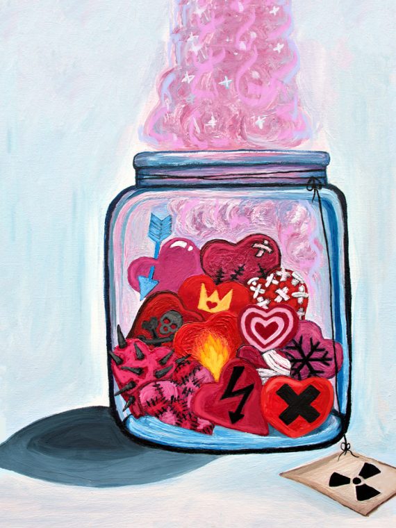Resize jar of hearts